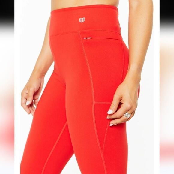 Eleven Racer 7/8 Legging Candy Red NWT Size Large - Picture 2 of 11